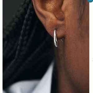 Anthropologie The Petra Threader Earrings in Silver